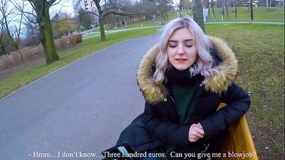 Iginya umntu wasemzini eshushu cum imali - blowjob epakini ngu Eva Elfie